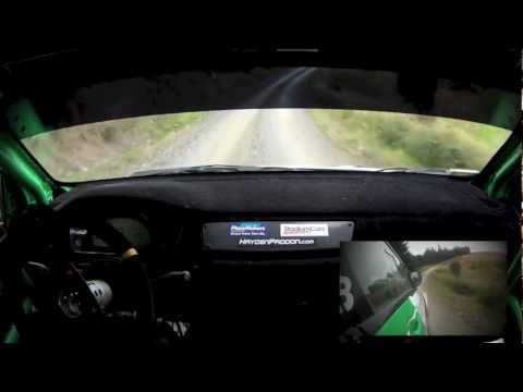 Hayden Paddon Evo 9 R4 On-board Kuri Bush - Rally Otago 2013