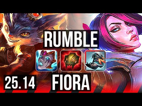 RUMBLE vs FIORA (TOP) | 6/4/17 | KR Master | 25.14