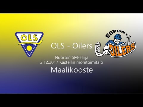 PASM Maalikooste: OLS - Oilers 2.12.2017