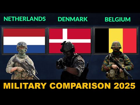 Netherlands vs Denmark vs Belgium Military Power Comparison in 2025