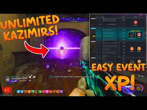 NEW INFINITE KAZIMIR GLITCH IN BO7 ZOMBIES! - ASTRA MALORUM XP METHOD, FREE XP, CAMOS & EVENT POINTS