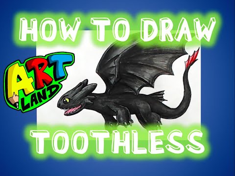 How to Draw TOOTHLESS