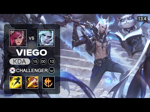 Viego vs Vi Jungle - KR Challenger - Patch 13.4 Season 13