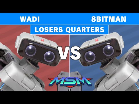 MSM Online 48 - WaDi (ROB) Vs. 8BitMan (ROB) - Losers Quarters
