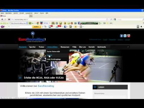 EuroRecruiting - Navigation