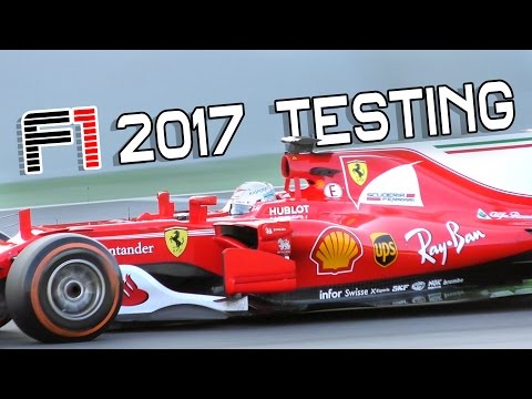Formula 1 2017 sound - S.Vettel Testing Ferrari SF70H - F1car in Action!