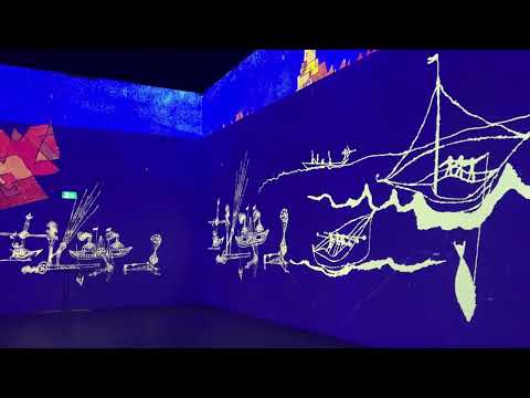 Infinity des Lumières (Immersive Digital Art Museum) at Dubai Mall in the UAE