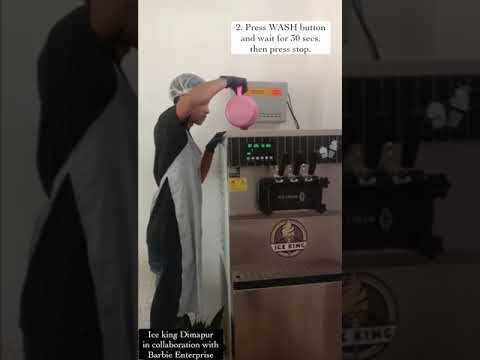 SS DOUBLE COMPRESSOR SOFTY ICE CREAM MACHINE