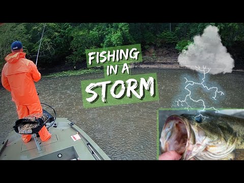 Bass Fishing Tournament in a Lightning Storm! (Ogeechee River)