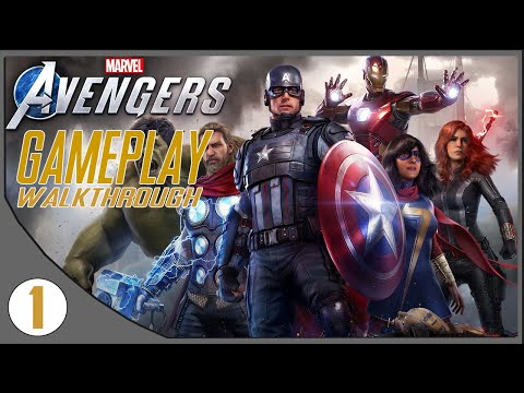 Marvels Avengers Gameplay Walkthrough Part 1 Full Game (PS5 Gameplay)