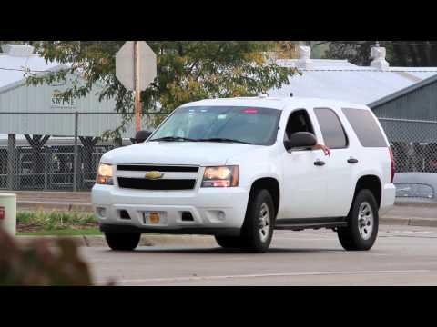 Sheriff's Deputy Using Opticom Emitter