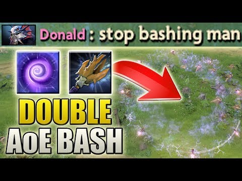 Double Bash Riki Ultimate [Insane AoE Bashes in One Hero] Dota 2 Ability Draft