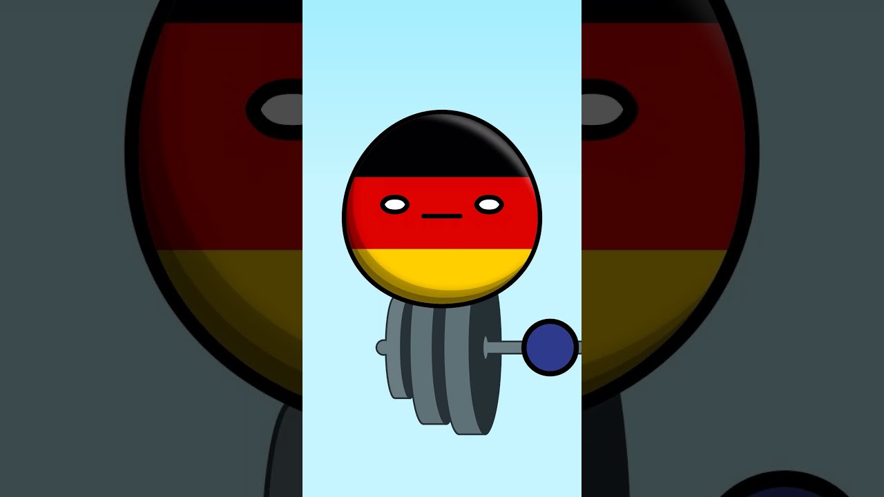 Germany WW1 and WW2 Next WW? #countryballs #shorts #history #ww2 #ww1 #ww3