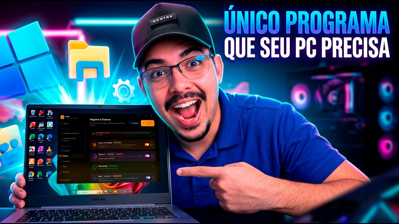 ÚNICO PROGRAMA QUE SEU PC PRECISA! Limpa, Otimiza, Atualiza Drivers/Programas, Modo jogo e mais⚡