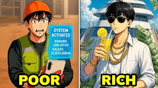 POOR Worker Unlocks a SYSTEM That Turns Him Into a Millionaire CEO! | Manhwa Recap