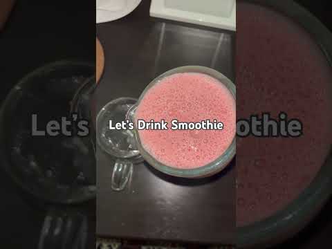 SMOOTHIE WITH 🍓 YOGURT 🥝 🥛 #stc