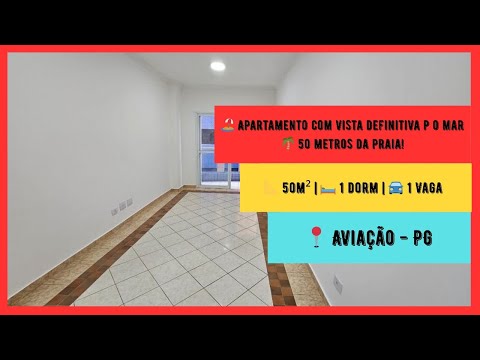 Apartamento com 1 dormitório à venda na Aviação em Praia Grande.