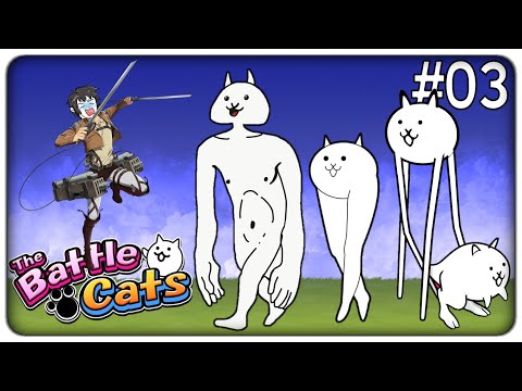 NEMMENO EREN PUO' FERMARE IL MIO POTENTE GATTO TITANO | Battle Cats - ep.03