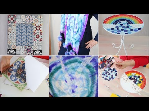 Manos a la Obra TV  2019 Programa 21- Sublimacion Textil - Mosaiquismo - Espejo decorado con Vinilos