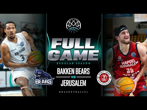 Bakken Bears v Hapoel Jerusalem | Full Game | Basketball Champions League 2022/23