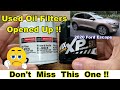 Motorcraft FL910S Oil Filter and Wix XP 51348XP Oil Filter, Used Oil Filter Comparison