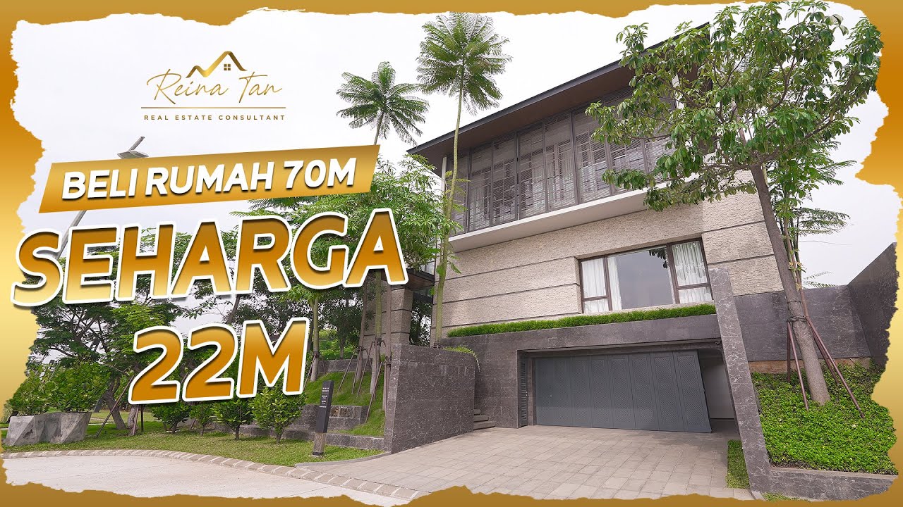 Luxury 3-Story 200m² 4BR Toba Lake Villa View Cluster at Danau Asya Jakarta Garden City Cakung