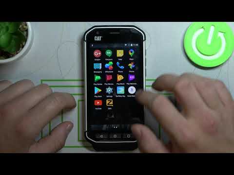 CAT S40 - Delete or Add Messages Icon on Home Screen