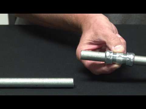 1 in. EMT Compression Slip Coupling, Steel