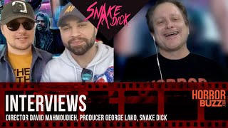 SNAKE DICK (2020) Interview, David Mahmoudieh and George Lako video