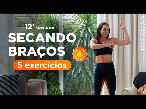 Melhor treino para secar braços em casa-  sem equipamentos - Carol Borba