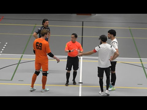 Eerste helft Kwartfinale Beker ZVC Veenendaal 2 - Amersfoortseboys 1  #futsal  #beker .