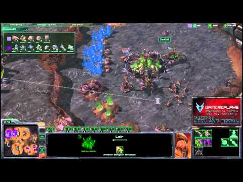 Star2.org NA Custom Map Tournament #1 Finals - Darkcell vs AllAboutYou Game 1