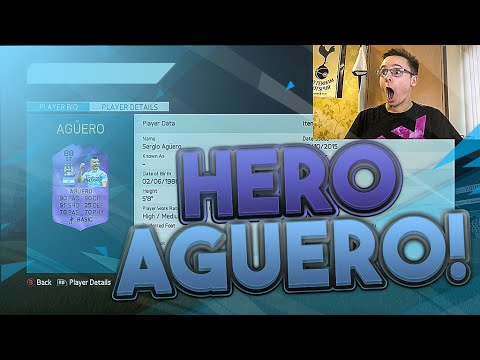 HERO AGUERO PACK OPENING FIFA 16!! OMG MY BEST PACK THIS YEAR!! FIFA 16 ULTIMATE TEAM
