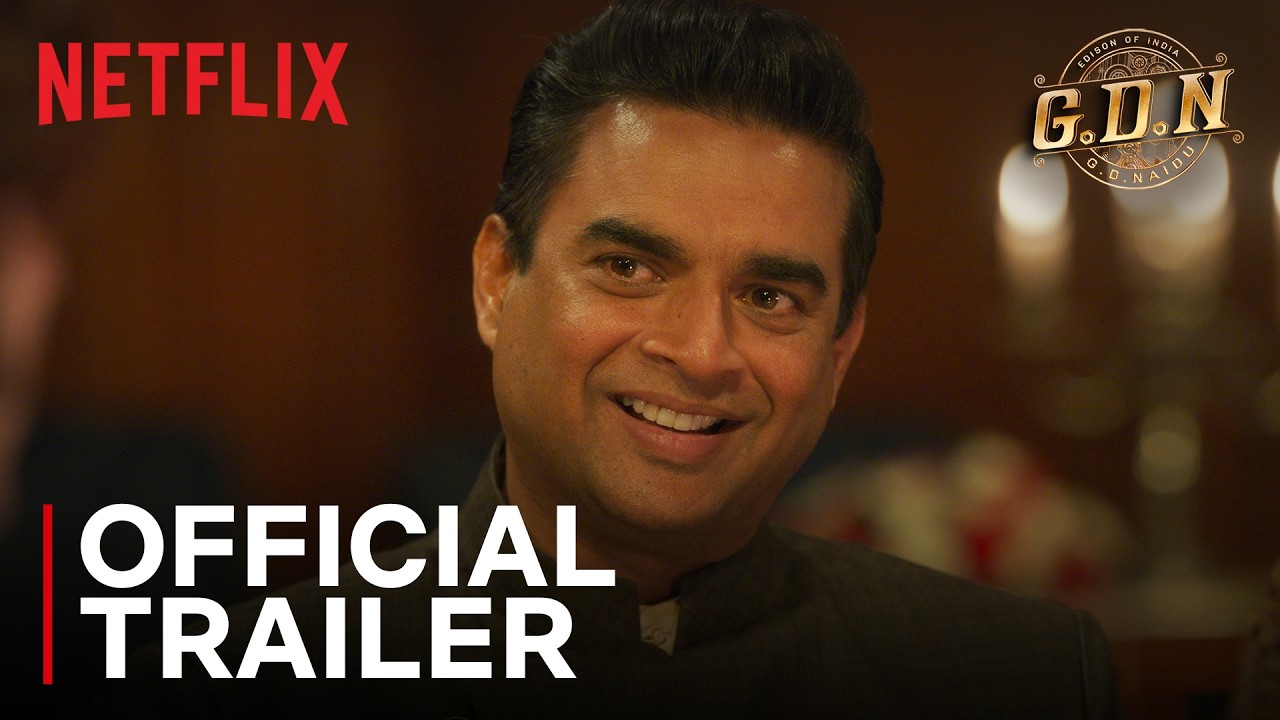 G.D.N | Official Trailer | R. Madhavan, Sathyaraj, Jayaram | Netflix India