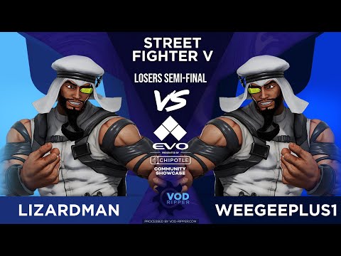 lizardman (Rashid) vs WEEGEEplus1 (Rashid) - Losers Semi-Final - Community Showcase at Evo 2023