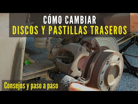 Cambiar discos y pastillas traseras Renault
