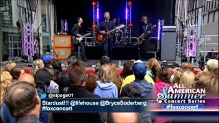 Lifehouse - Sick Cycle Carousel on Fox &amp; Friends (All-American Concert Series)