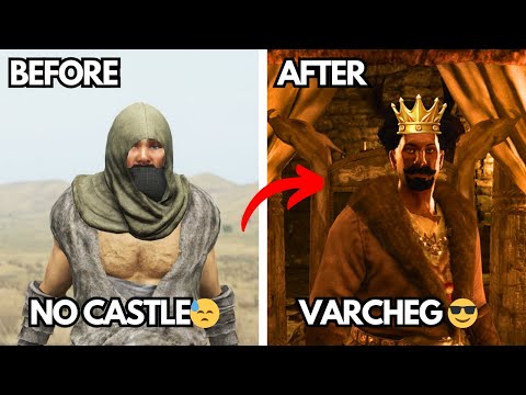 How to Capture Your first Town/castle Solo in Mount and Blade 2. ( Bannerlord Siege Guide )