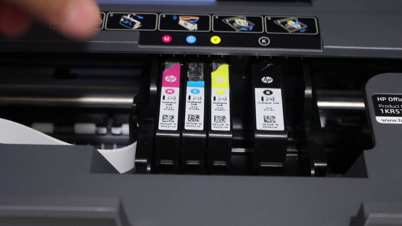 HP OfficeJet Pro 8024 Ink Cartridge Replacement !!