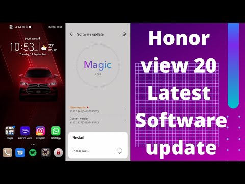 Honor view 20 Latest Software update india | Honor Magic UI Update