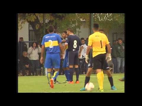 Los goles de Acassuso: 3 - Boca: 1