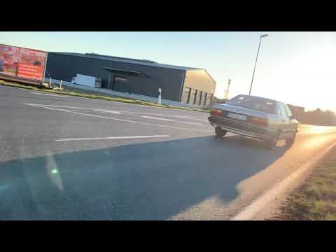 Es ist vollbracht!Er hat TÜV!!! Unser Goldstück kann gefahren werden!Audi 100 C3 Typ44 2.3 5Zylinder