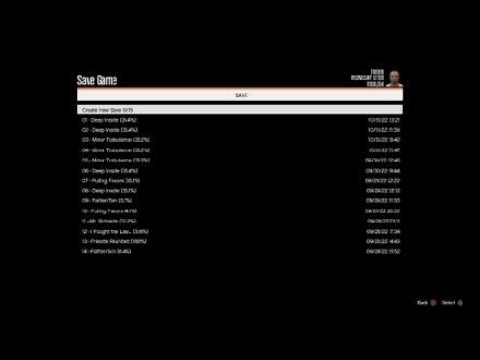 Save Corrupt On Any Mission Replay (Read Description)