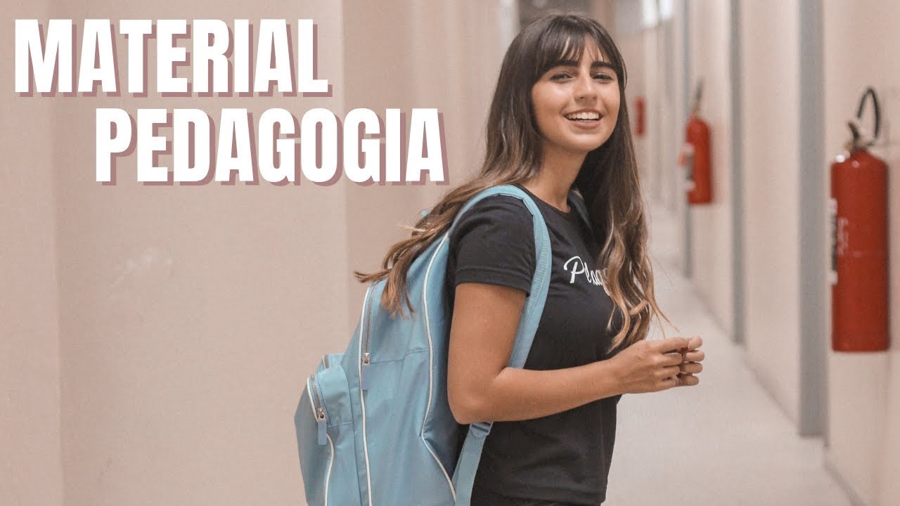 MATERIAL Escolar para PEDAGOGIA // O que Precisa Levar?