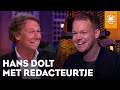 Hans dolt met redacteurtje: ‘Kan je het nog een keer uitleggen?’ | DE ORANJEZOMER