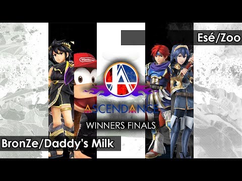 Smash 4: BronZe/Daddy's Milk V Esé/Zoo - Ascendance 36 Tournament SSB4