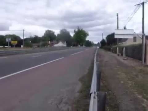 Mazda 787B 4 rotor rotary flyby!
