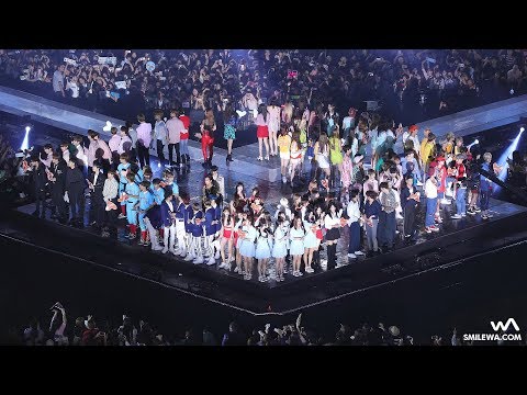 170909 전 출연진 + 워너원 엔딩 'Miracle' 4K 직캠 @인천 한류 관광 콘서트 Fancam by -wA-