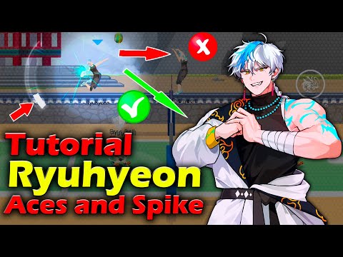 Ryuhyeon. Tutorial Aces and Spike. The Spike. Volleyball 3x3