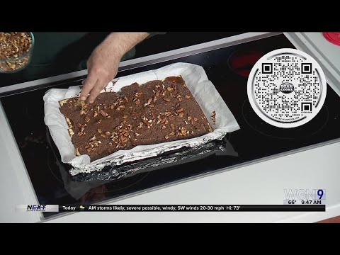 Dean shares his recipe for chocolate toffee matzo crack